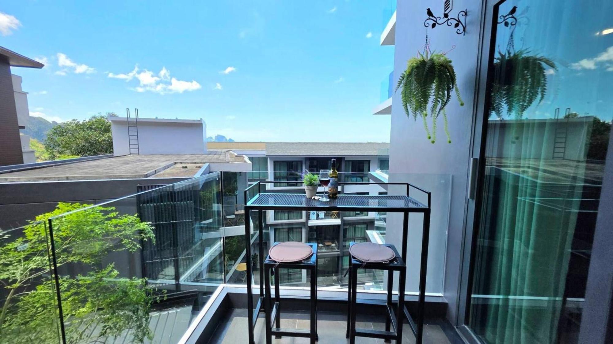 Room In Apartment - A301- Forest View Corner Unit 1Br-1Bath Ao Nang ภายนอก รูปภาพ