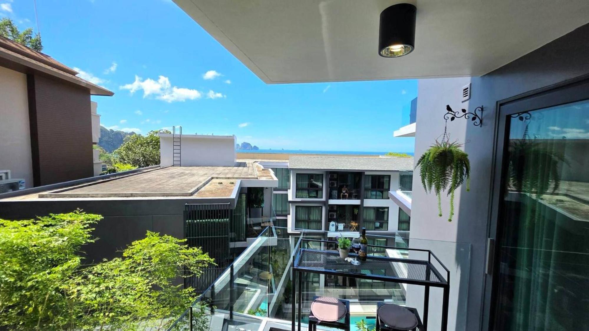 Room In Apartment - A301- Forest View Corner Unit 1Br-1Bath Ao Nang ภายนอก รูปภาพ