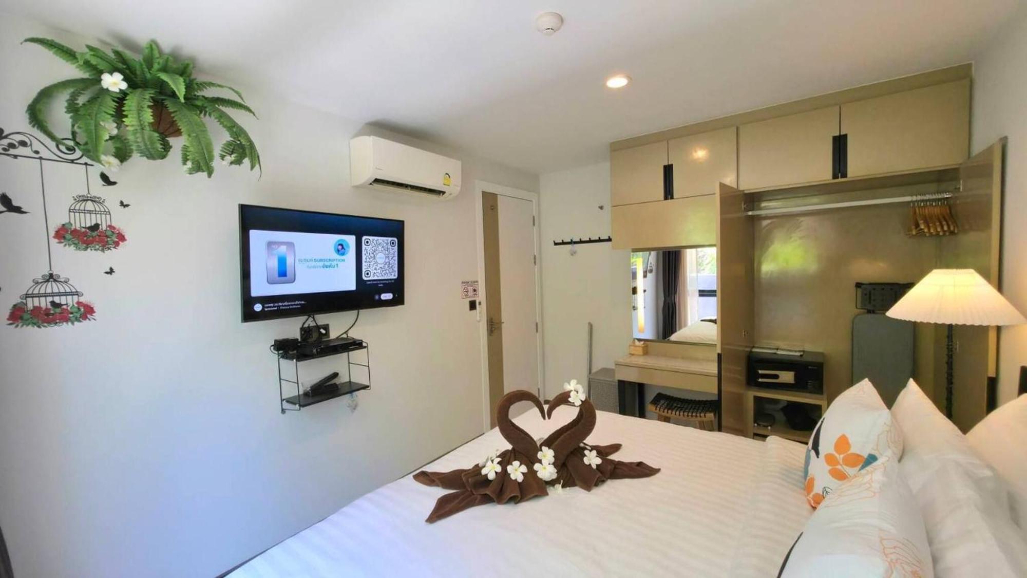 Room In Apartment - A301- Forest View Corner Unit 1Br-1Bath Ao Nang ภายนอก รูปภาพ