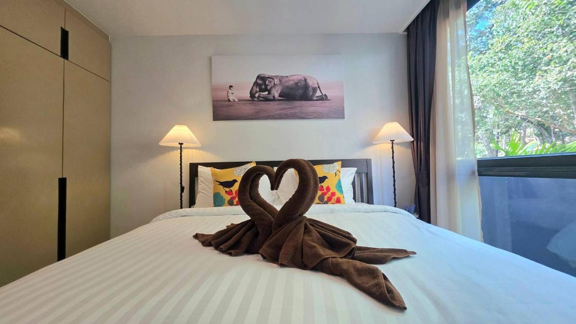 Room In Apartment - A301- Forest View Corner Unit 1Br-1Bath Ao Nang ภายนอก รูปภาพ