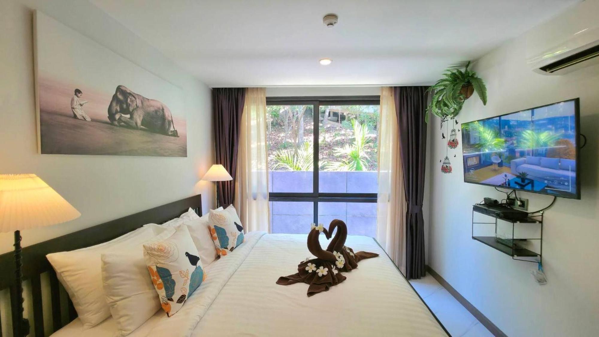 Room In Apartment - A301- Forest View Corner Unit 1Br-1Bath Ao Nang ภายนอก รูปภาพ