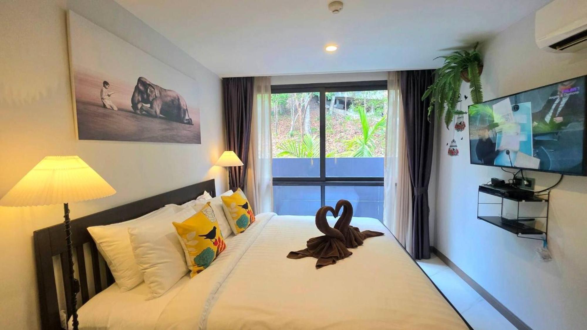 Room In Apartment - A301- Forest View Corner Unit 1Br-1Bath Ao Nang ภายนอก รูปภาพ