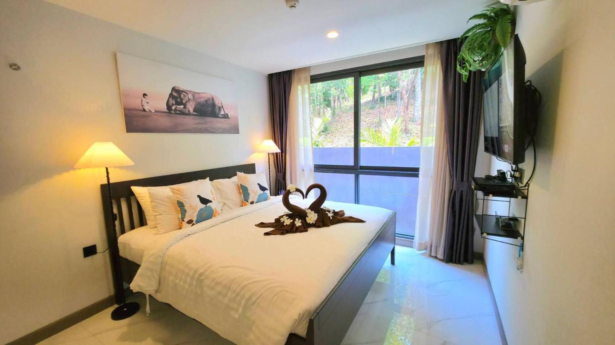 Room In Apartment - A301- Forest View Corner Unit 1Br-1Bath Ao Nang ภายนอก รูปภาพ
