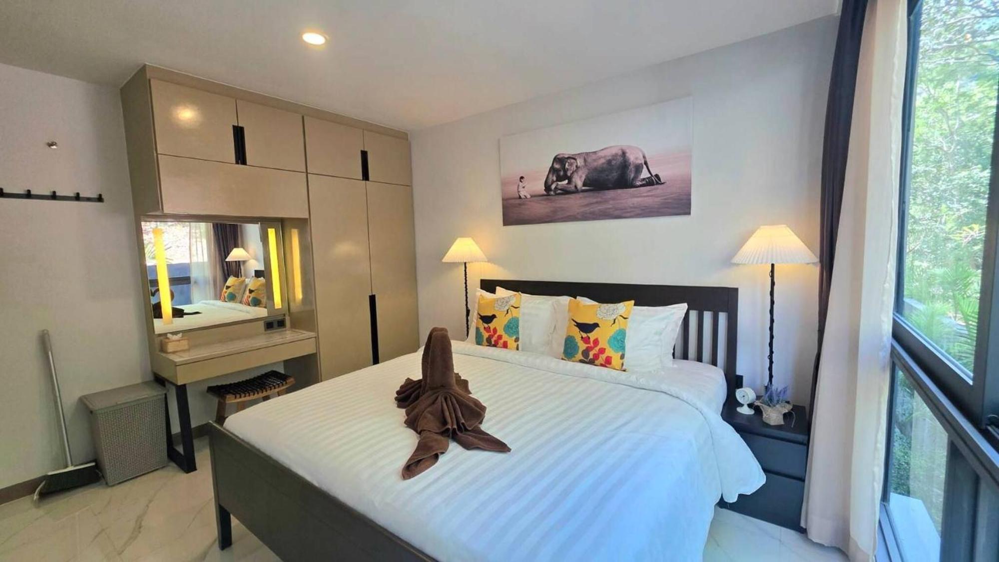 Room In Apartment - A301- Forest View Corner Unit 1Br-1Bath Ao Nang ภายนอก รูปภาพ