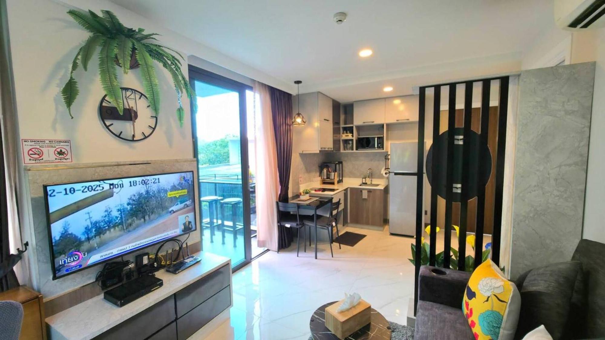 Room In Apartment - A301- Forest View Corner Unit 1Br-1Bath Ao Nang ภายนอก รูปภาพ
