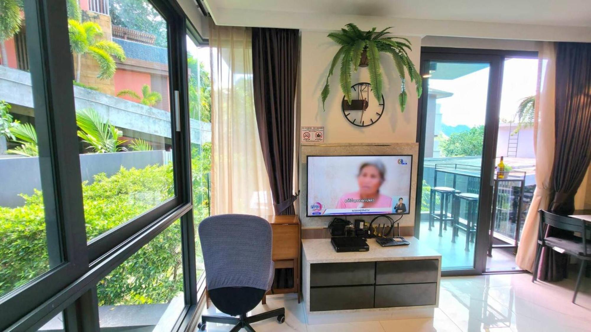 Room In Apartment - A301- Forest View Corner Unit 1Br-1Bath Ao Nang ภายนอก รูปภาพ